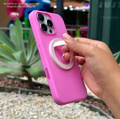COVER SILICONE CASE MAGNETICO PARA IPHONE (VARIEDAD DE MODELOS)